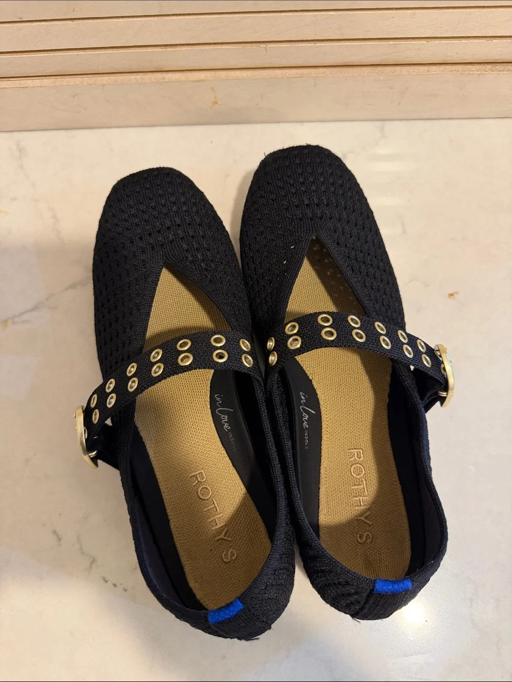 Rothy's The Max Buckle Mary Jane Size 6